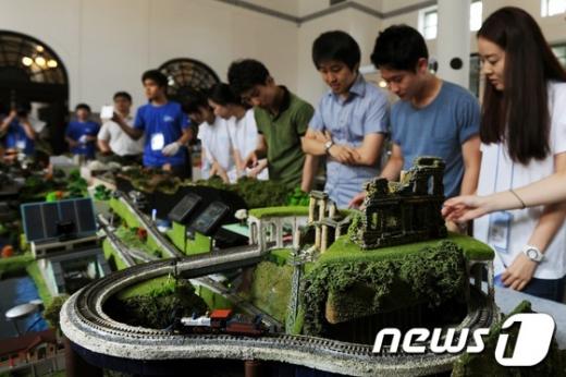 자료사진. 지난해 7월 20~23일 서울 용산구 문화역서울284에서 개최된 제1회 철도문화체험전. News1 이정선 기자