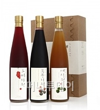 ↑해다미 오미자원, 복분자원,매실원. ⓒ해다미, 이로운몰