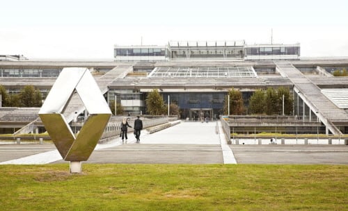 르노 테크노 센터 전경.  테크노센터는 르노의 자동차 설계에 필요한 모든 기술을 통합 관리하는 연구개발의 '헤드쿼터'다.