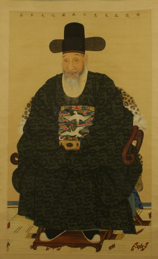 ↑심환지 초상. 보물 제1408호.
경기도박물관 소장(K옥션 제공)