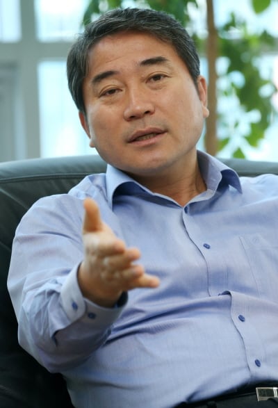 다산 정약용의 실사구시 실용주의를 바탕으로 3월1일에 독립선언을 했다는 남 회장. 사진=이동훈 기자