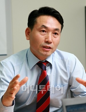 ↑김기태 블루코트코리아 사장.