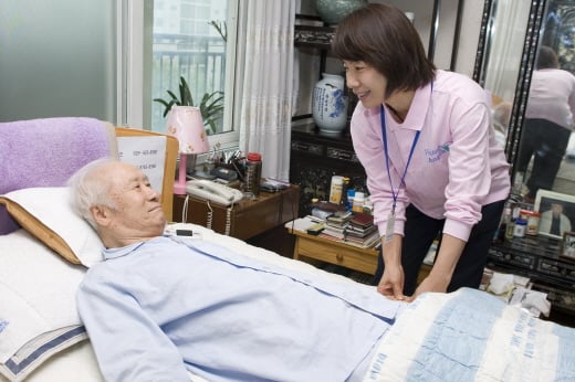 노인복지 재가서비스 모습