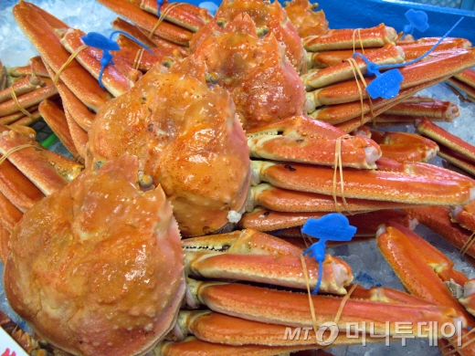 기노사키온천의 겨울 제철 대게 요리로 유명하다 /효고현(일본)=이지혜 기자