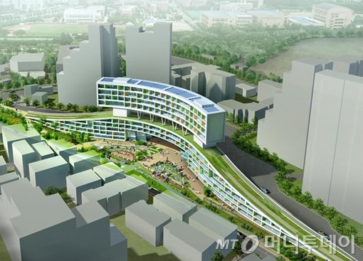 노원구 공릉동 공릉동지구에 조성될 행복주택 개발 예시도. / 자료제공 = 국토교통부