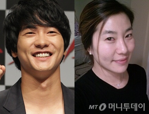 마르코(왼쪽)-안시현 부부 /사진=이기범 기자, 안시현 미니홈페이지