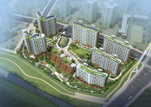 래미안 위례신도시 조감도 / 사진제공=삼성물산