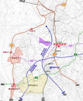 '파주 페라리월드' 위치도./ 사진제공=게이트웨이 인베스트먼트