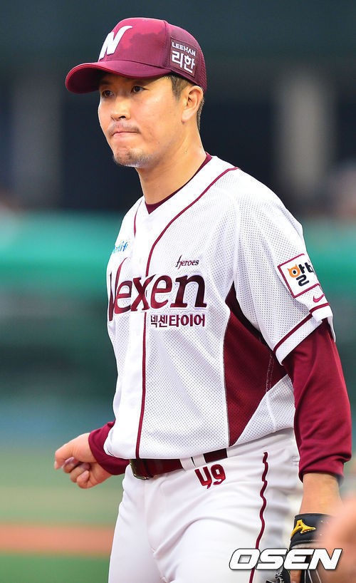 ↑넥센 투수 김병현. ⓒ사진제공 =OSEN