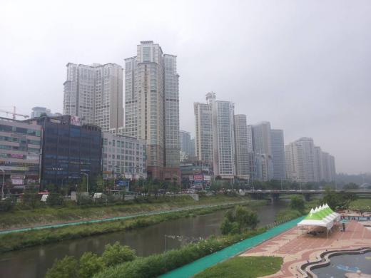 경기 성남시 분당구 정자동 일대 주상복합아파트 전경. / 사진=민동훈 기자