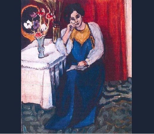 앙리 마티스의 '희고 노란 옷을 입은 책 읽는 소녀'(1919년). /사진=버크셔파인아트