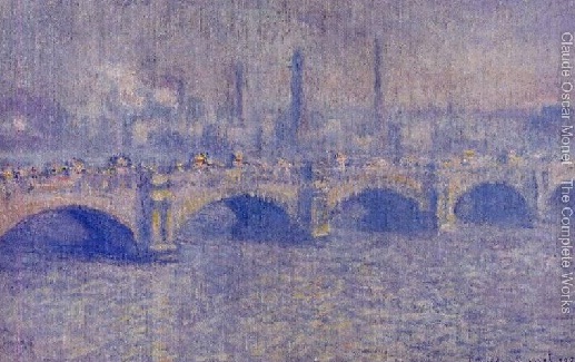 모네의 '워털루 다리, 런던'(1901년). /사진=버크셔파인아트