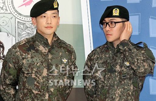 비(왼쪽)과 KCM / 사진=스타뉴스