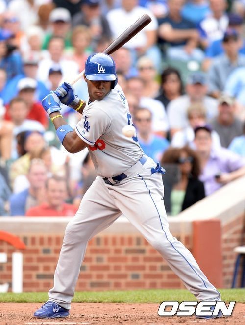 ↑ LA 다저스의 괴물신인 야시엘 푸이그. ⓒ 사진제공 = OSEN