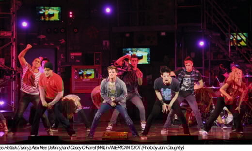 뮤지컬 '아메리칸 이디엇' 공연장면 /사진제공=오디뮤지컬컴퍼니