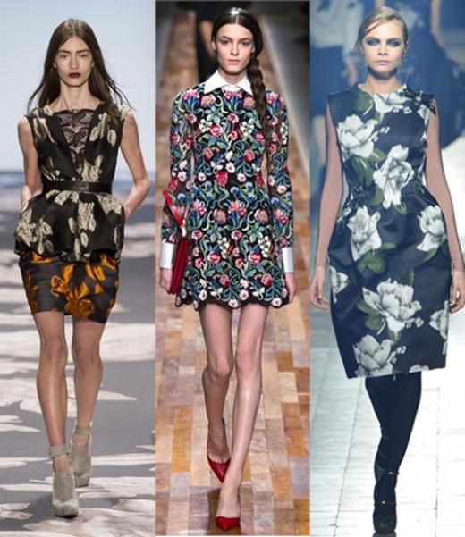 /사진=베라왕, 발렌티노, 랑방 2013 F/W 컬렉션