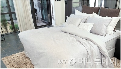↑까사미아의 프리미엄 호텔 베딩(Bedding)세트(사진제공=가사미아)