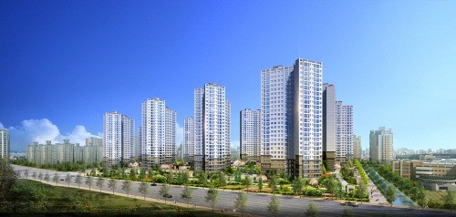 동탄2신도시 '동탄 호반베르디움2차' 조감도. / 자료제공=호반건설