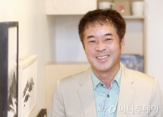 박명성 대표는 "지금 젊은 예술가들에겐 사고의 역발상과 혁신이 필요하다"며 "열정과 에너지를 쏟아 때론 위험한 도전도 할 수 있어야 한다"고 강조했다. /사진=홍봉진 기자