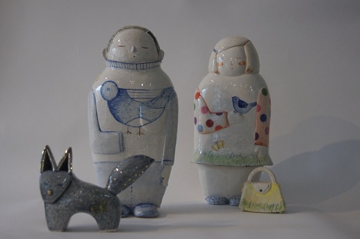 '내 마음의 풍경- 환경조형도자 展'에 전시된 윤장식 작가 작품 / 사진제공=포스코건설