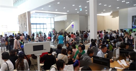 대구월배2차 아이파크 분양현장./사진제공=현대산업개발