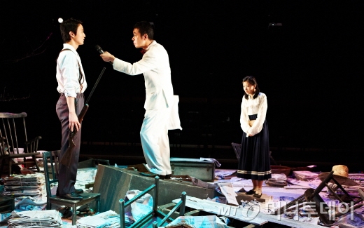 연극 '가모메' 공연장면  /사진제공=두산아트센터