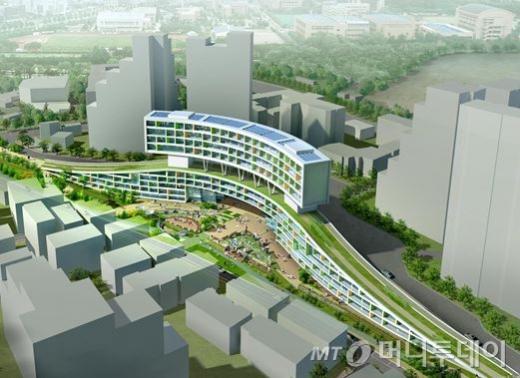 행복주택 공릉지구 예시도