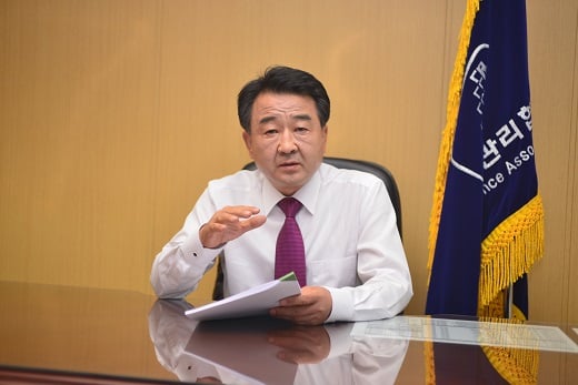 김용훈 시설물유지관리협회장.