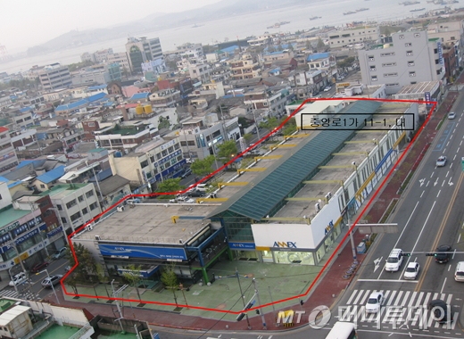 전북 군산시 중앙로1가 11-1번지 옛 군산시청 부지. / 사진제공=한국토지주택공사(LH)