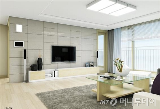 충남 내포신도시 RH-7블록 아파트 실내모습. / 자료제공=한국토지주택공사(LH)