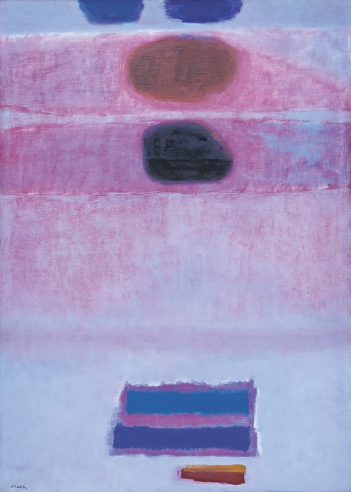 김환기, 24-VIII-65 South East, 캔버스에 유채, 178×127cm, 1965, 추정가 4억5000만~8억원 /사진제공=K옥션