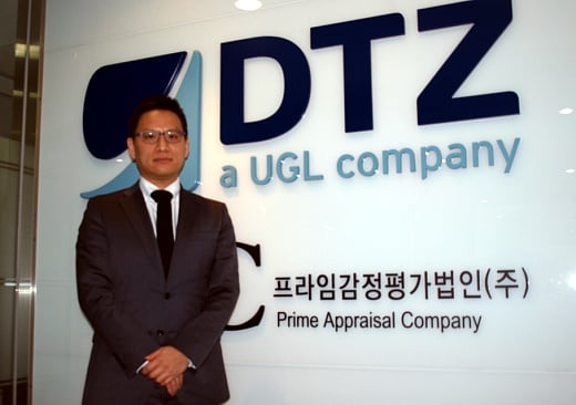 박성식(35) 디티제트(DTZ) 코리아 이사. / 사진=송학주 기자