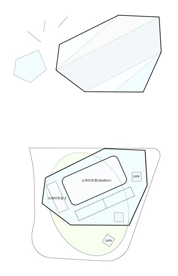 서울광장 스케이트장 디자인 컨셉. / 자료제공 = 오영욱 (오기사디자인 + oddaa)