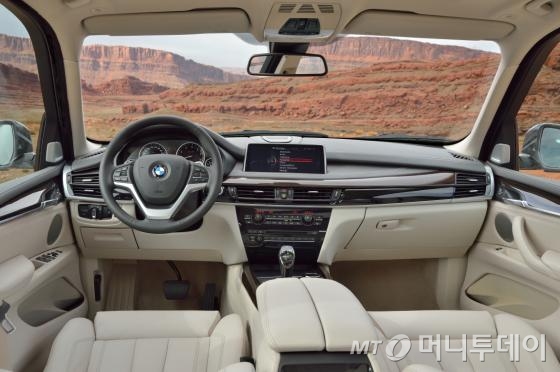 X5의 실내 /사진제공=BMW 코리아