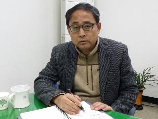 8일 오후 서울 구로경찰서에서 만난 서 팀장의 모습./사진=박상빈 기자