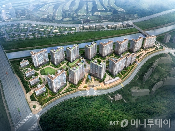 경기 화성 동탄2신도시 A38블록에 들어서는 '반도유보라 아이비파크 3.0' 조감도. / 자료제공=반도건설