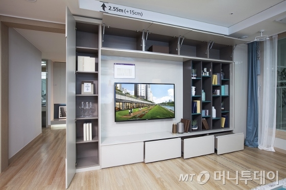 경기 화성 동탄2신도시 '반도유보라 아이비파크 3.0' 74㎡A타입 수납공간 활용모습. / 자료제공=반도건설