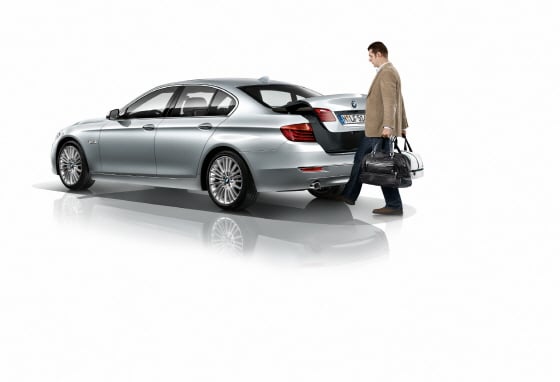 BMW 뉴 528i xDrive의 킥센서 기능/사진제공=BMW코리아