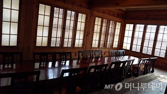 성북동 이종석별장 안채 내부. / 사진=김유경기자