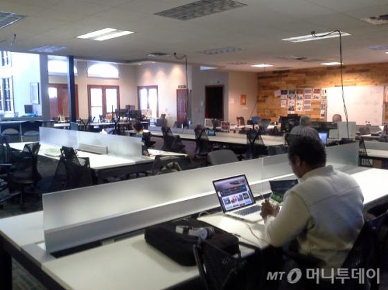 코워킹 공간 워크인프로그레스의 2층. /라스베가스=유병률기자