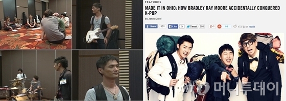 Mnet '슈퍼스타K3'에서 '악마의 편집'에 반발해 자진 하차한 예리밴드(왼)와 패자부활전을 통해 준우승을 차지한 버스커버스커(오). 예리밴드뿐 아니라 슈스케 최고의 수혜자인 버스커버스커의 멤버 브래드마저 지난해 한 외국 매체와의 인터뷰에서 비인권적 합숙 환경과 불공정한 수익배분 등을 폭로해 논란이 일었다. /사진=온라인 게시판