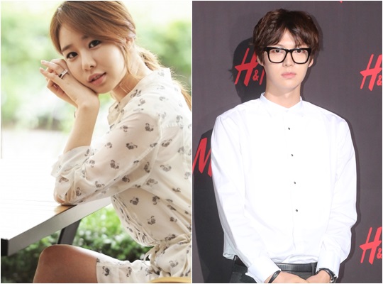 유인나와 안재현/사진=머니투데이 스타뉴스.