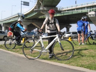 2006년 봄, 첫 로드바이크인 자이언트 TCR2 aero/사진=윤일석 제공