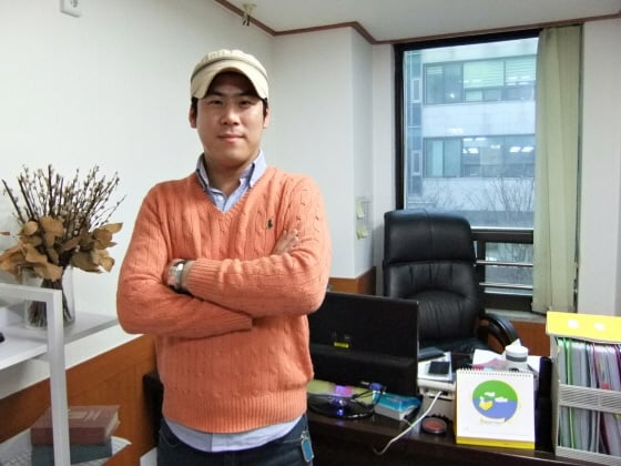 정찬영 '부야스 곱창' 대표 /사진=문해인 기자