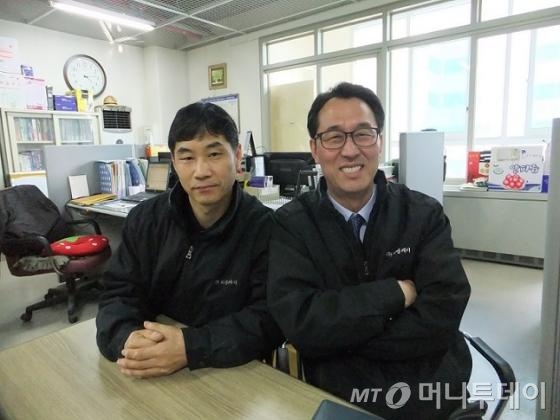 피엠케이 임인호 대표와 박영봉 기술개발부장