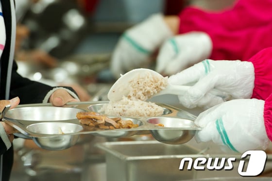 학교급식 /자료사진=뉴스1
