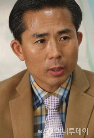 지난 10일 서울 영등포경찰서에서 만난 정지홍 신속즉응팀장겸 강력계장(53·경감)/사진=이동훈 기자