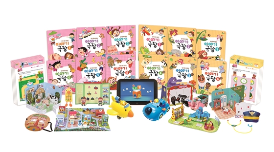 올앤지 전용 학습프로그램인 '빨간펜 누리똑'. /사진=교원그룹.