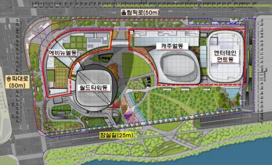 임시사용승인 신청구역(점선부분) / 자료 =서울시