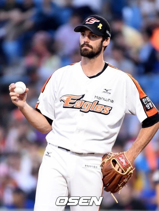 한화 이글스 투수 케일럽 클레이 / 사진제공=OSEN